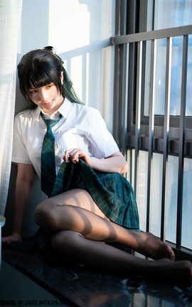 喵糖映画 VOL.435 绿色JK_丽丝库