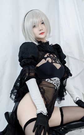 51酱 -  2B黑婚纱_丽丝库