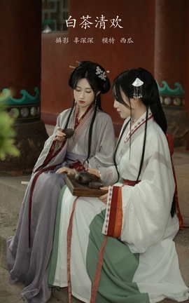 艺图语YITUYU 2022.03.03 白茶清欢 模特合集_丽丝库