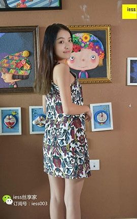 异思趣向IESS美足写真 丝享家084 婉萍《用丝足脚为你调制一抹色彩》