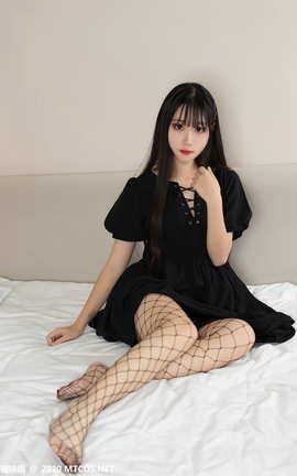 喵糖映画 VOL.223 黑色长裙_丽丝库