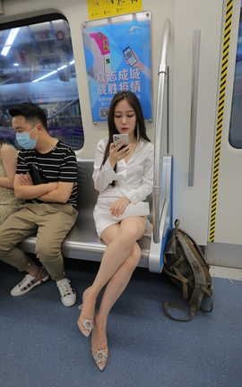 精选街拍作品 NO.0294 玲玲街拍作品 一个人的车展 part1_丽丝库