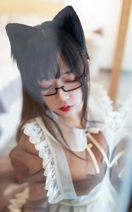 喵糖映画 VOL.125 棕色透明女仆_丽丝库