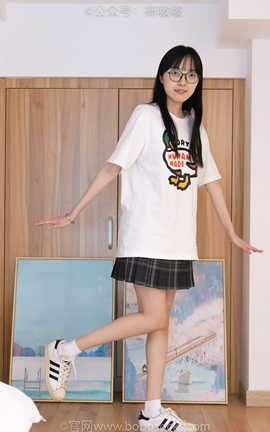 袜啵啵BoBoSocks NO.073 稚予-贝壳头白棉袜裸足_丽丝库