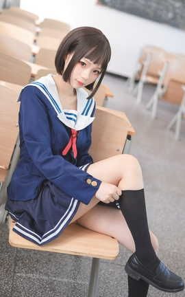 精美萝莉丝袜写真 轻兰映画 Grand.013 半度度度喵 加藤惠校服_丽丝库