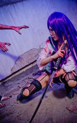 努力寻找下巴的王子-学园默示录毒岛冴子_丽丝库