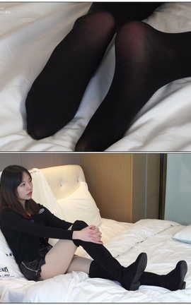 袜啵啵BoBoSocks NO.072 小甜豆-两双长靴厚黑丝厚肉丝[1920X1080][]_丽丝库