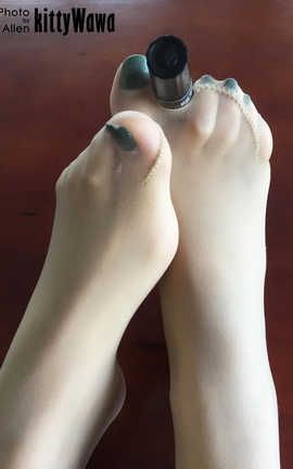 袜小喵写真Kittywawa KT002 玩物：马克笔_丽丝库