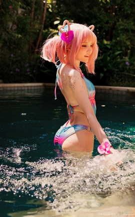 俄罗斯绝美coser RocksyLight 摄影 2019-03-09 Candy_丽丝库