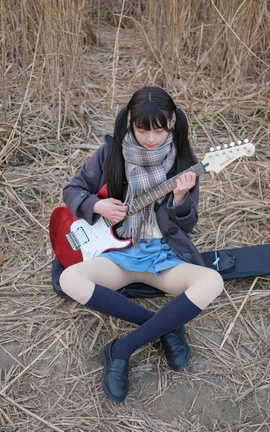 稚乖画册 NO.025 赤西夜夜 吉他少女-R18_丽丝库