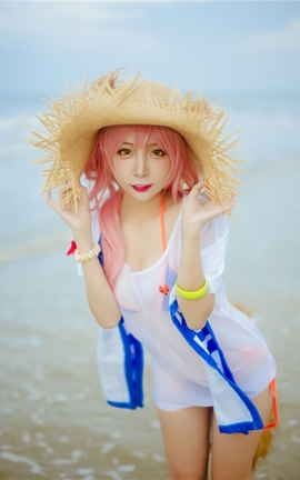 兔玩网二次元福利-和玉藻前一起去海边啦